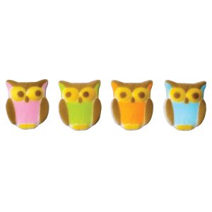Owl Assorted Dec-Ons 1 1/4″ 120 CT